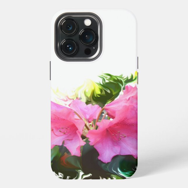 Funda Para iPhone Flores de Azalea (Reverso )