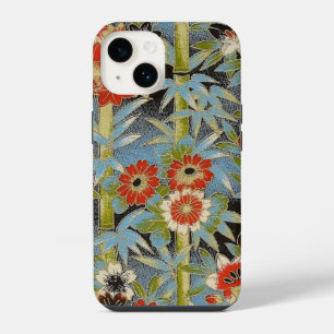 Funda Para iPhone 14 Flores de bambú elegantes japonesas Washi Origami