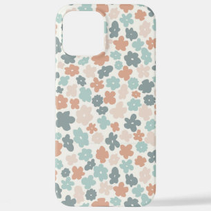 Funda Para iPhone 12 Pro Max Flores de Boho hippie retro pastel