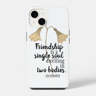 Funda Para iPhone 14 Flores de Cita de Amistad