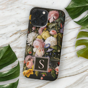 Funda Para iPhone 16 Pro Max Flores de Clase Chic personalizadas Pintura de Art