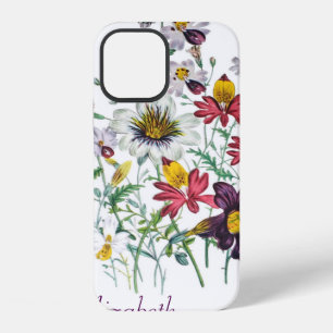 Funda Para iPhone 12 Flores de flecos personalizadas/Flores de trompeta