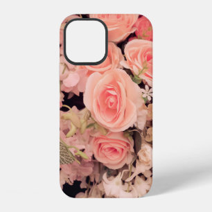 Funda Para iPhone 12 Flores de pared textura retro - Filtro de efecto v