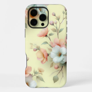 Funda Para iPhone 16 Pro Max Flores de Pascua de primavera