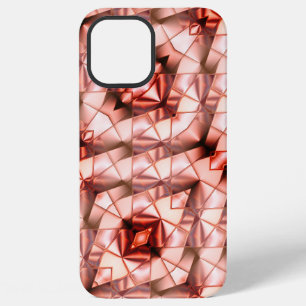Funda Para iPhone 12 Pro Max Flores de perla gigantes rosadas, dibujo virtual