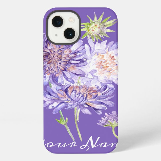 Funda Para iPhone flores de pradera (Reverso )