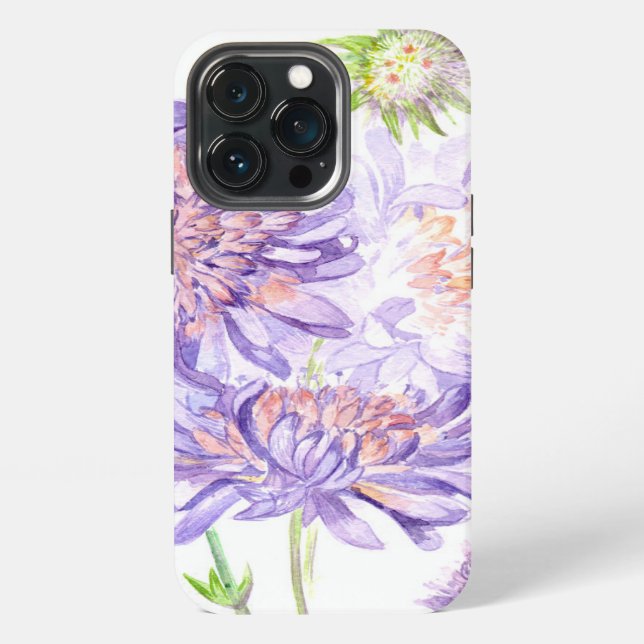 Funda Para iPhone flores de pradera (Reverso )
