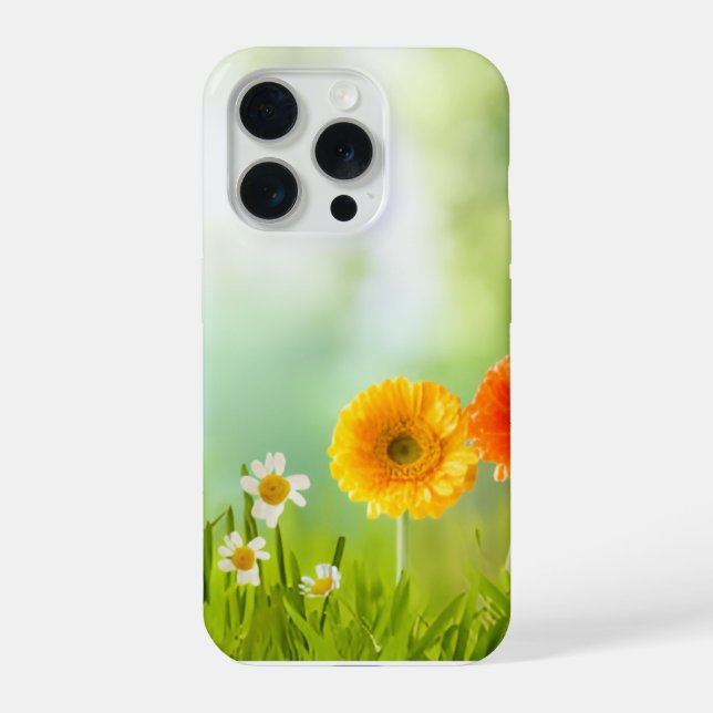 Funda Para iPhone Flores de Primavera (Reverso )