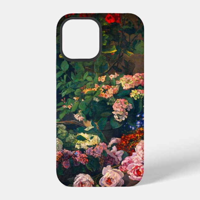 Funda Para iPhone Flores de primavera de Monet (Reverso )
