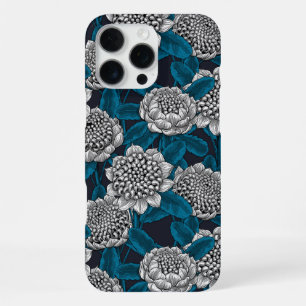 Funda Para iPhone 16 Pro Max Flores de waratah blancas