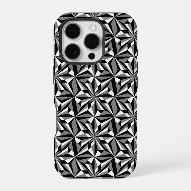 Funda Para iPhone Flores del desierto en gris (Reverso )