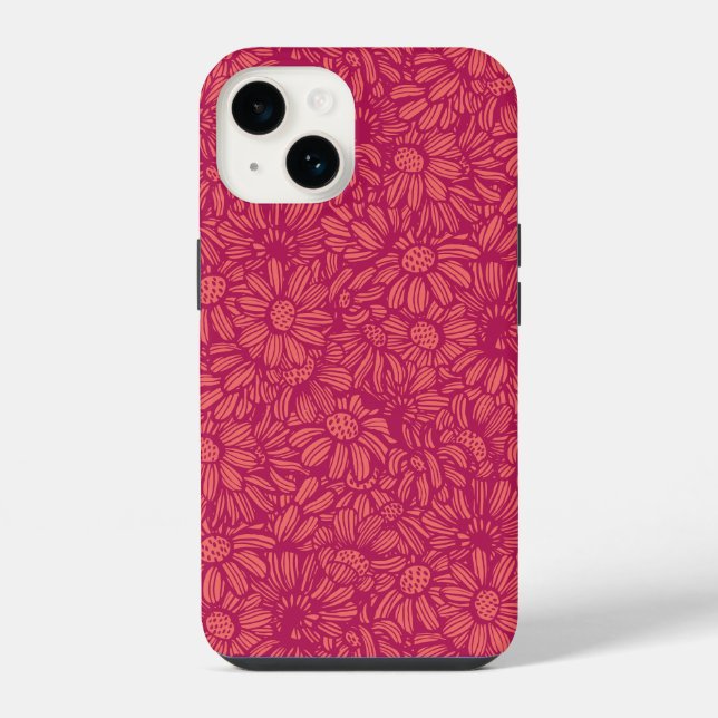 Funda Para iPhone Flores en Flor (Reverso )