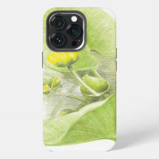 Funda Para iPhone Flores lirios (Reverso )