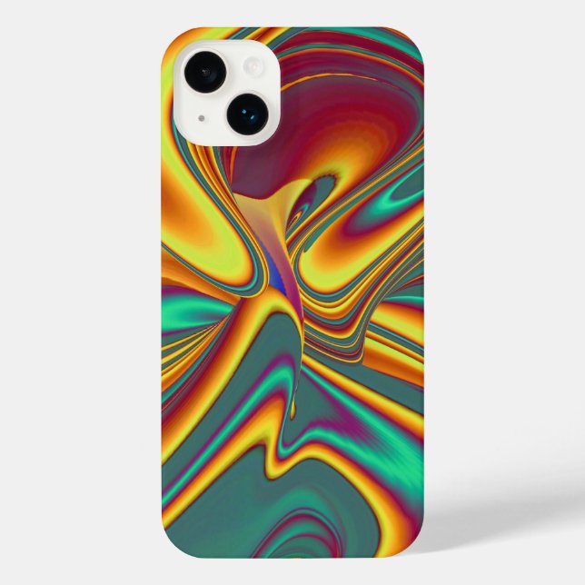 Funda Para iPhone Flores Mágicas de Primavera Verano Otoño (Reverso )