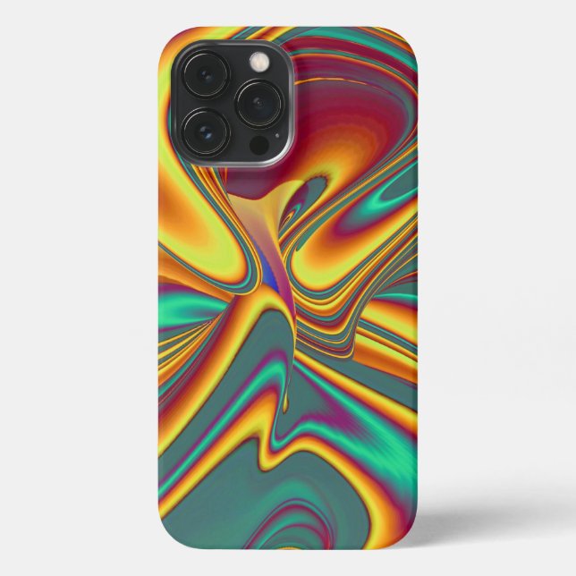 Funda Para iPhone Flores Mágicas de Primavera Verano Otoño (Reverso )