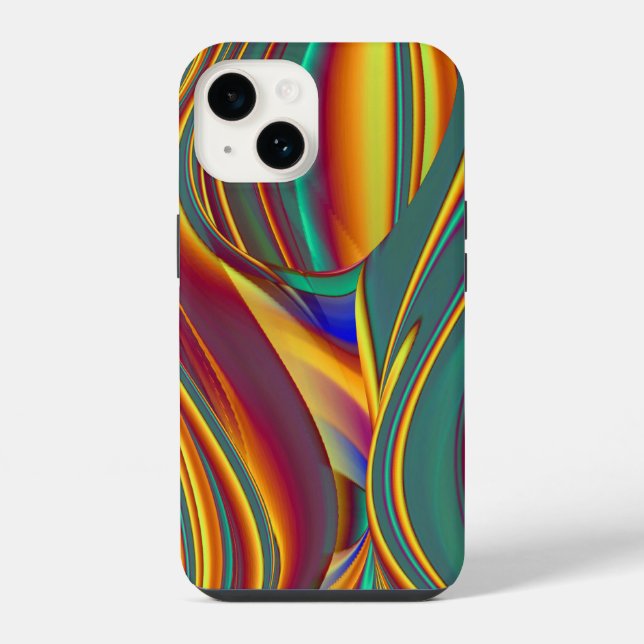 Funda Para iPhone Flores Mágicas de Primavera Verano Otoño (Reverso )
