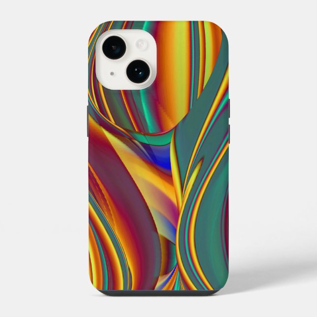 Funda Para iPhone Flores Mágicas de Primavera Verano Otoño (Reverso )