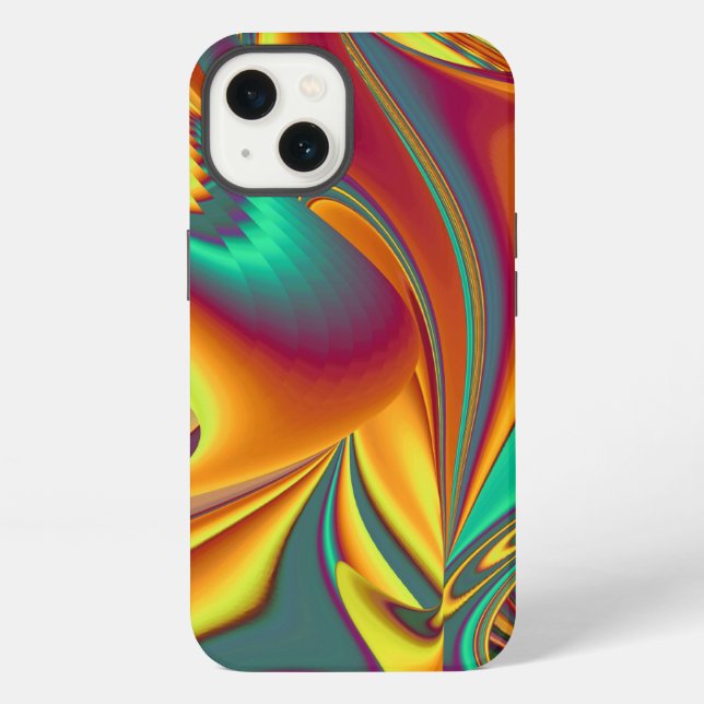 Funda Para iPhone Flores Mágicas de Primavera Verano Otoño (Reverso )