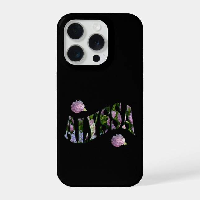 Funda Para iPhone Flores Para Alyssa, (Reverso )