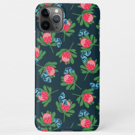 Funda Para iPhone 11Pro Max Flores protésicas y mariposas