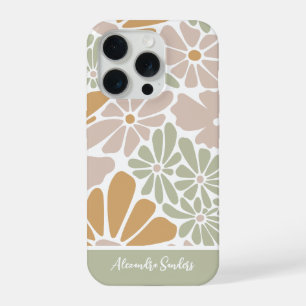 Flores retro Groovy bohemias