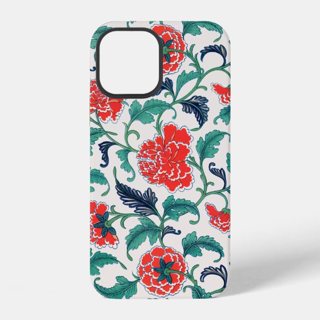 Funda Para iPhone Flores rojas (Reverso )