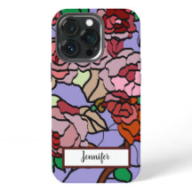 Flores rojas brillantes y moderadas violetas