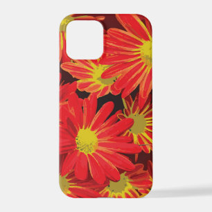 Funda Para iPhone 12 Pro Flores rojas y amarillas 1