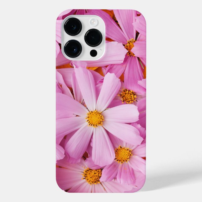 Funda Para iPhone Flores rosadas (Reverso)