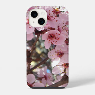 Funda Para iPhone 14 Flores rosadas en árbol ornamental en flor