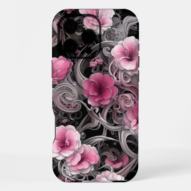 Funda Para iPhone Flores Silvestres  (Reverso )