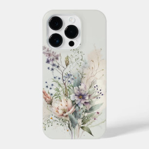 Funda Para iPhone 14 Pro Flores silvestres de primavera delgada