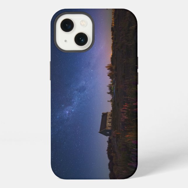 Funda Para iPhone Flores | Vía Láctea Nueva Zelanda (Reverso )