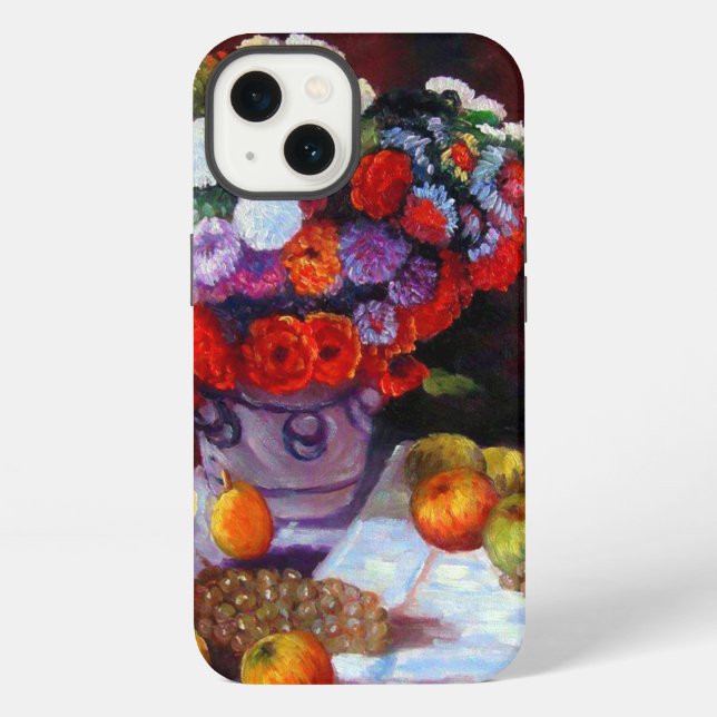 Funda Para iPhone Flores y Frutas de Monet (Reverso )