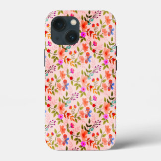 Funda Para iPhone 13 Mini Flores Y Mariposas Funda-Mate Samsung Galaxy C