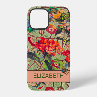 Funda Para iPhone 12 FLORES Y WILLIAM MORRIS iPhone 12 NOMBRE DE DIY FU