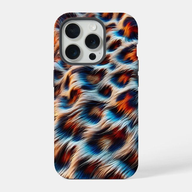 Funda Para iPhone Flujo cromático (Reverso )