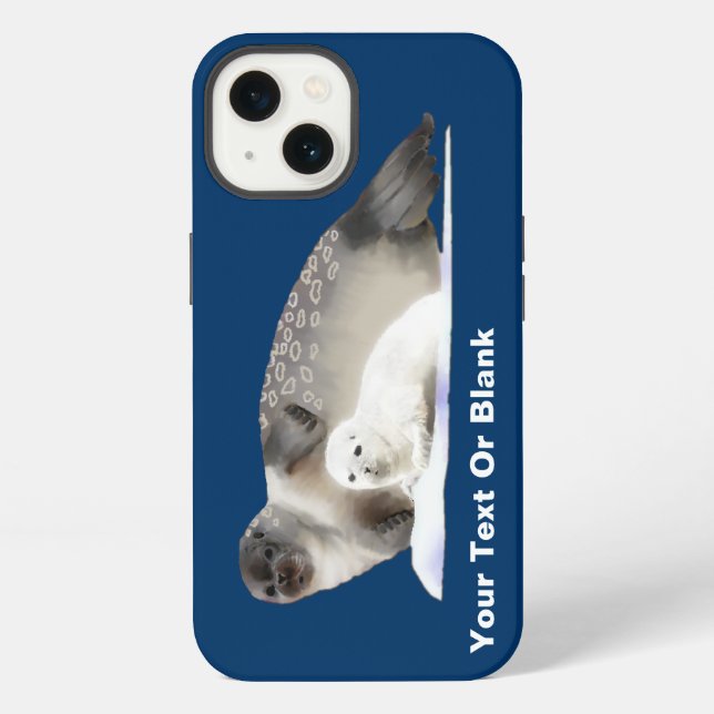 Funda Para iPhone Foca anillada (Reverso )