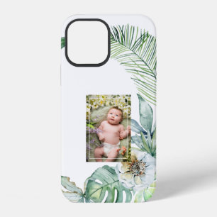Funda Para iPhone 12 Foliage Tropical Baby Photo