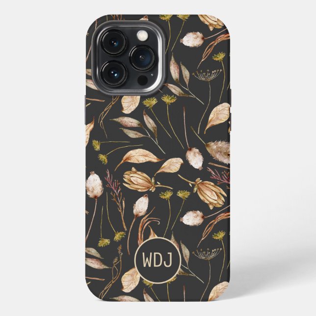 Funda Para iPhone Follaje Bohemio (Reverso )