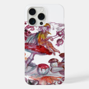 FOLLETO MÁGICO DE HONGOS Fantasía floral roja blan