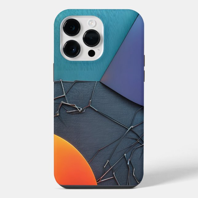 Funda Para iPhone fondo abstracto (Reverso )