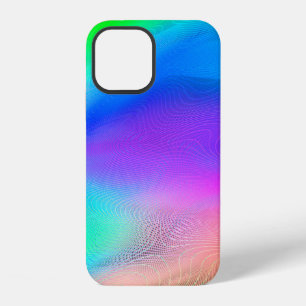Funda Para iPhone 12 fondo abstracto borroso, p trendy multicolor