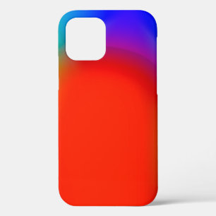 Funda Para iPhone 12 fondo abstracto borroso, patrón vintage colorido