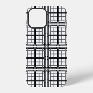 Funda Para iPhone 12 fondo abstracto geométrico gris 3D.3d b