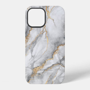 Funda Para iPhone 12 fondo abstracto, textura creativa de mármol blanco