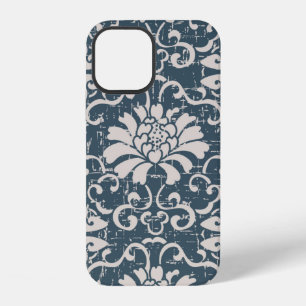 Funda Para iPhone 12 Fondo botánico sin costuras antiguo desgastado spi
