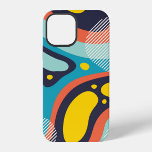 Funda Para iPhone 12 Fondo colorido geométrico creativo con patrón