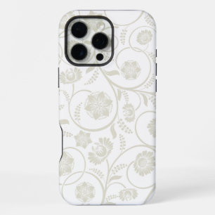 Funda Para iPhone 16 Pro Max Fondo continuo con patrones florales