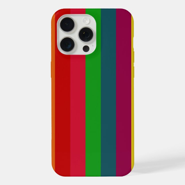 Funda Para iPhone Fondo de arcoíris si lo desea (Reverso )